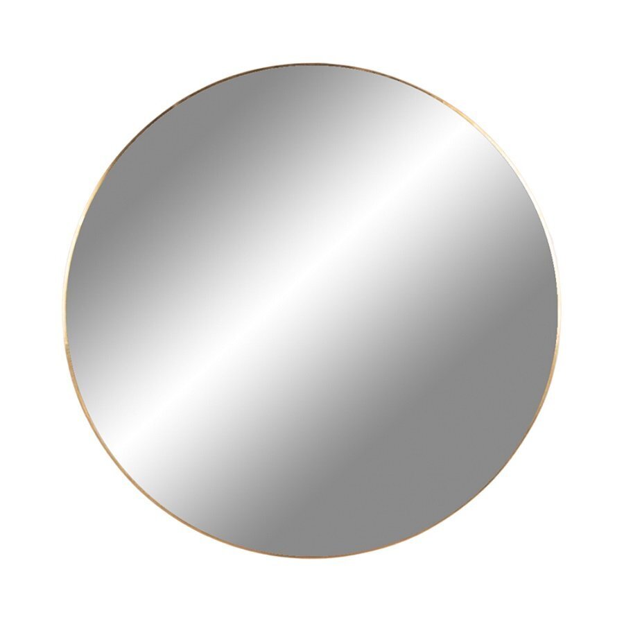 House N Jersey Mirror - Round - 80 cm brass