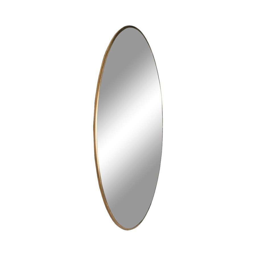House N Jersey Mirror - Round - 80 cm brass