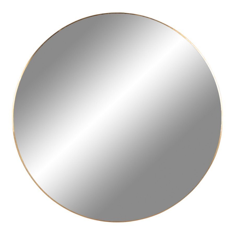 House N Jersey Mirror - Round - 100 cm brass