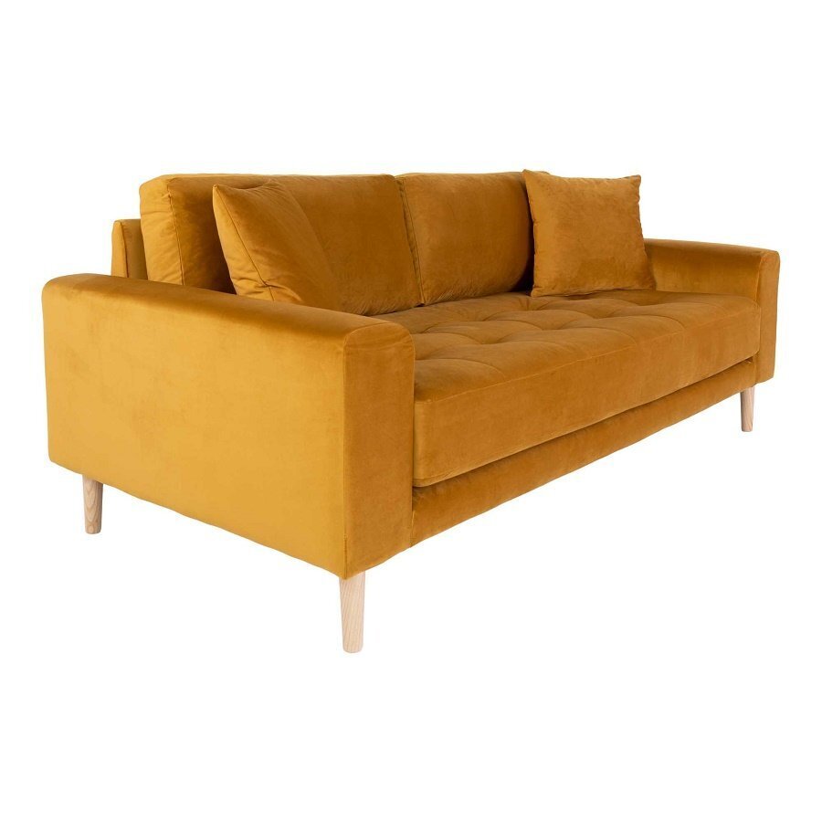 House N Lido 2,5 Seater Sofa - mustard yellow