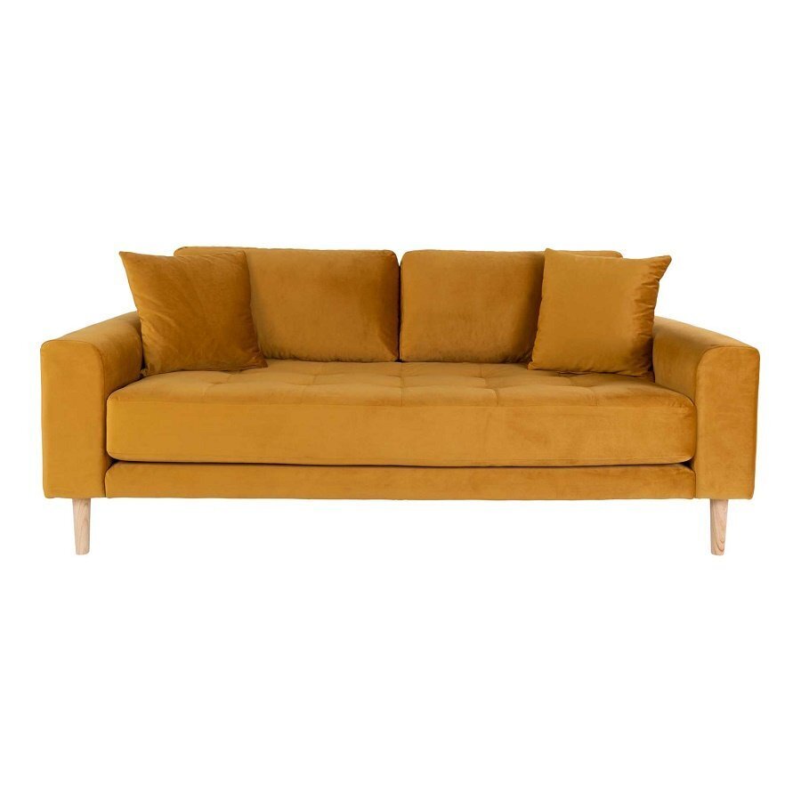 House N Lido 2,5 Seater Sofa - mustard yellow