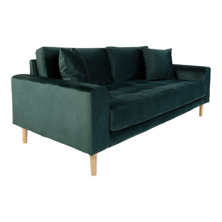 House N Lido 2,5 Seater Sofa - dark green