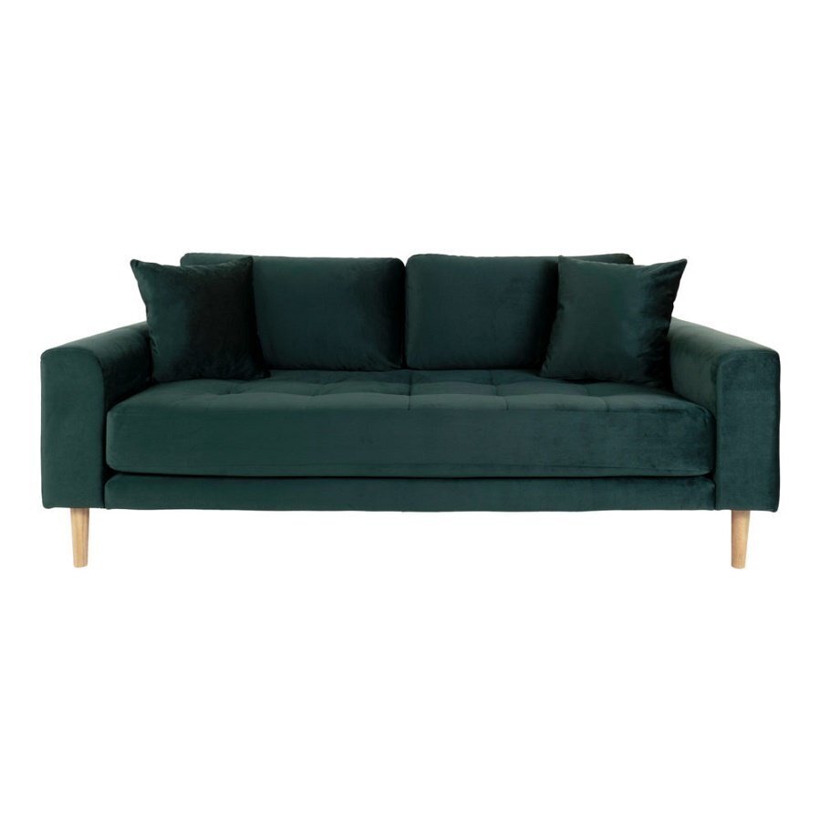 House N Lido 2,5 Seater Sofa - dark green
