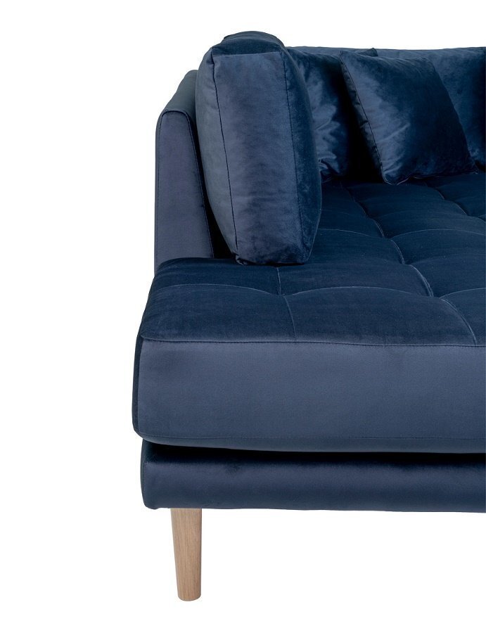 House N Lido U-Sofa Open End - Dark Blue - Right Facing