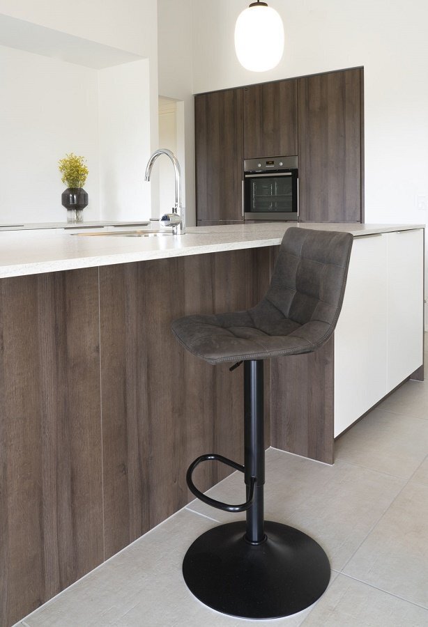 House N Middelfart Bar Chair - Dark Grey