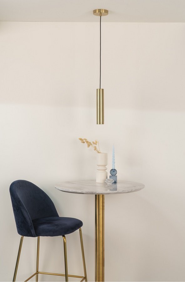 House N Paris Pendant - Brass