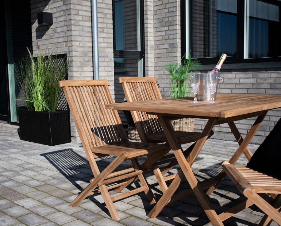 House N Toledo Teak Dining Chair