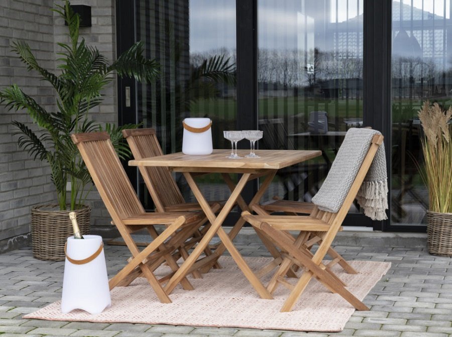 House N Toledo Teak Dining Chair