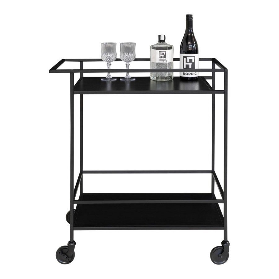 House N Vita Bar Trolley - Black