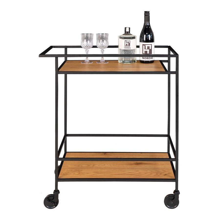 House N Vita Bar Trolley - Oak