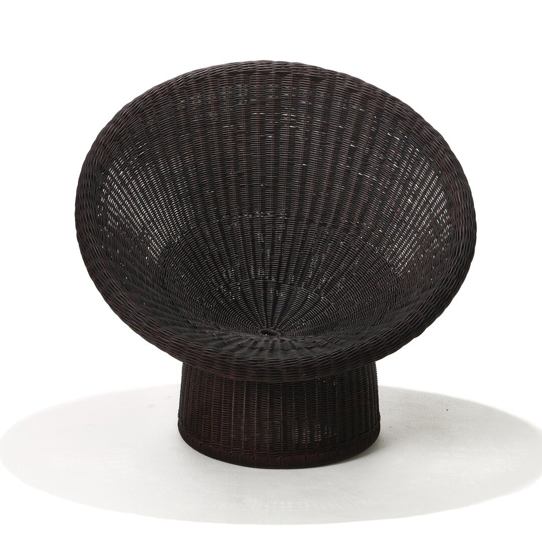 Lampert Rattansessel E 10 - Dunkelbraun
