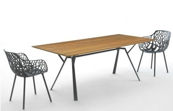 Fast Radice Quadra Tisch - Teak