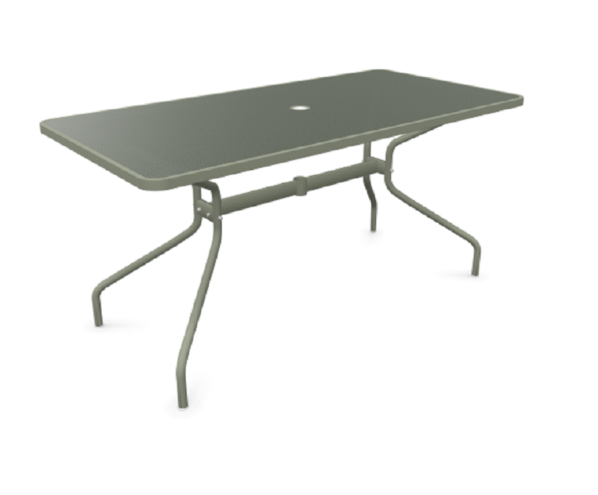 EMU Tisch Cambi 160x80cm -grau grün 37