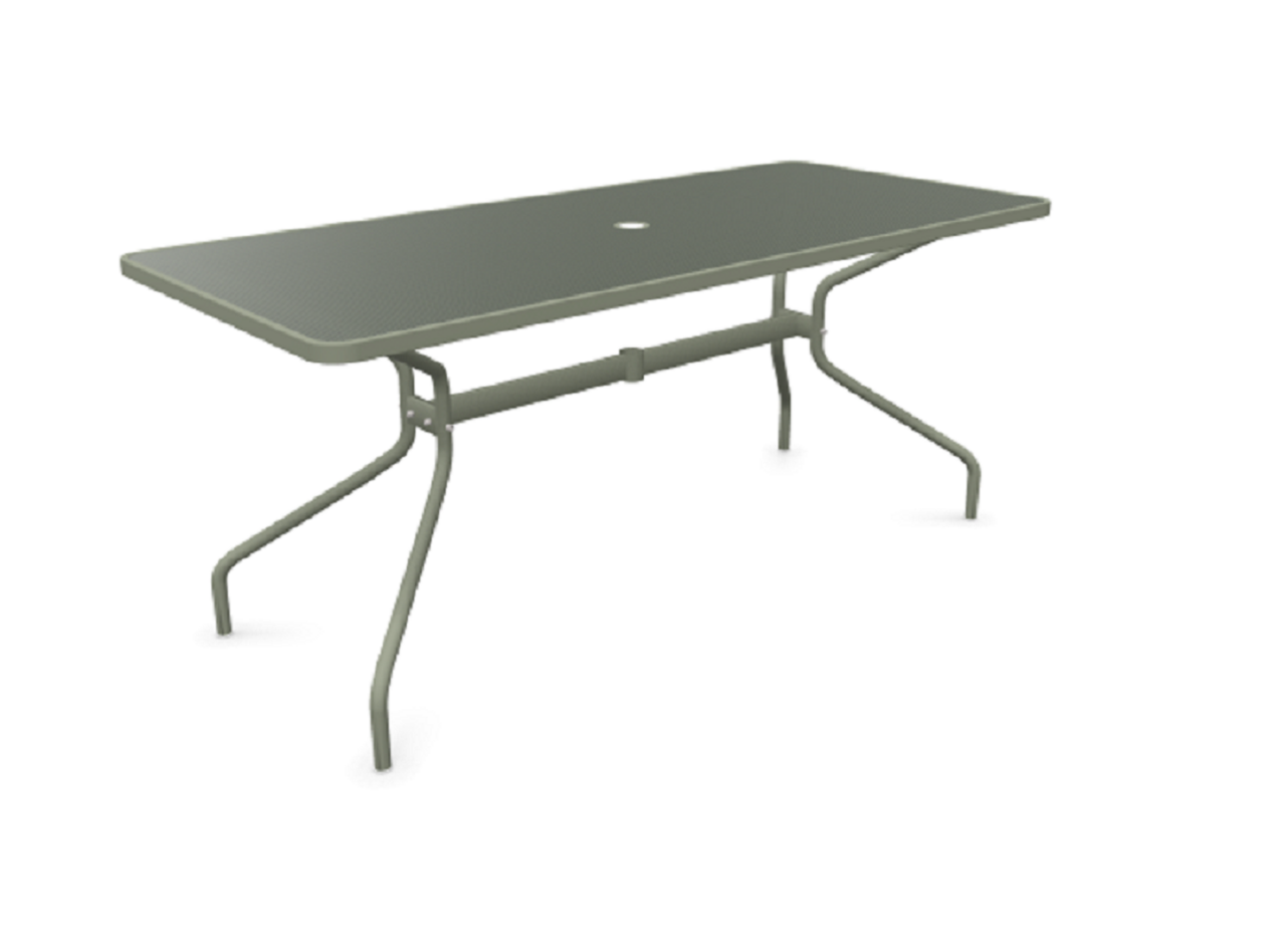 EMU Tisch Cambi 180x80cm - 37 Grau / grün