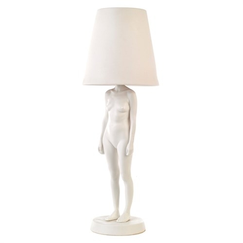 Pols Potten Hiding Lady Lamp Porcelain