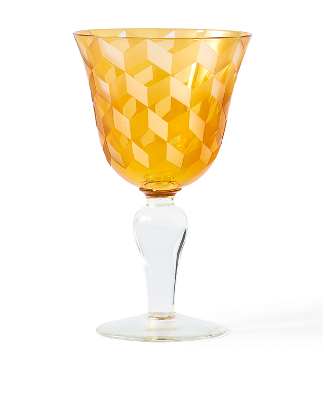 Pols Potten Blocks Wine Glasses