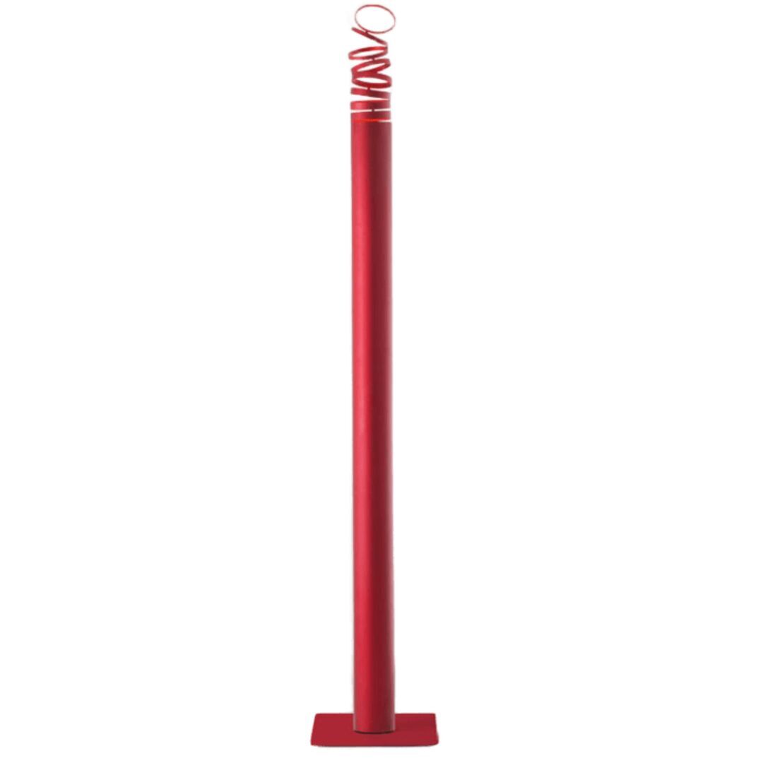 Artemide Artemide Decomposé Terra LED Stehleuchte Hellrosa RAL 3015, Rot, Weiss / Weiss
