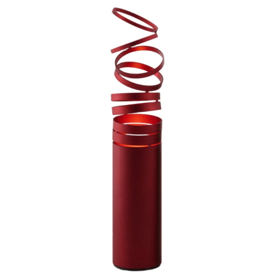 Artemide Artemide Decomposé Tavolo Tischleuchte Hellrosa RAL 3015, Rot, Weiss / Weiss