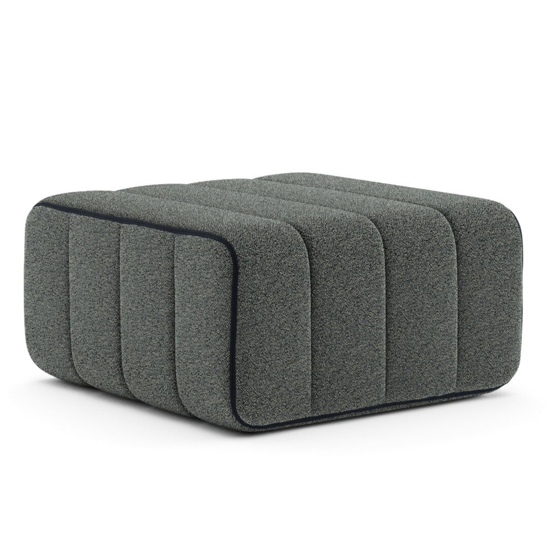 Ambivalenz Curt Einzelmodul - Stoff Sera - Curt Modulares Sofasystem - Gravel (Grau)