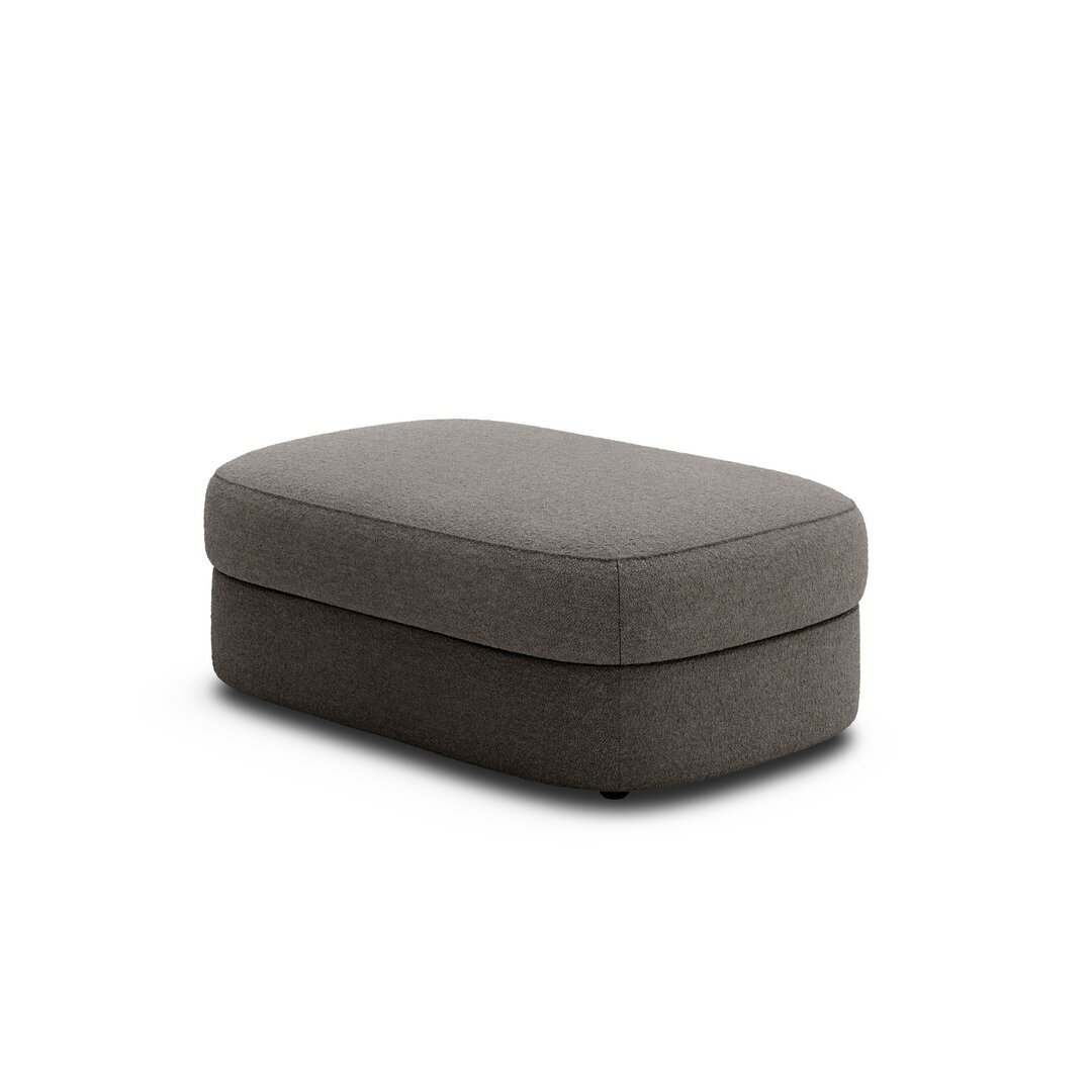 New Works Covent Pouf - Hocker - Medium - Dark Taupe