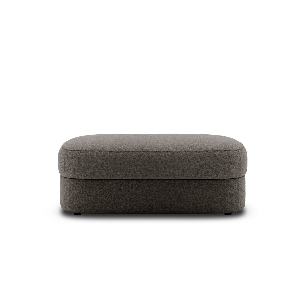New Works Covent Pouf - Hocker - Medium - Dark Taupe