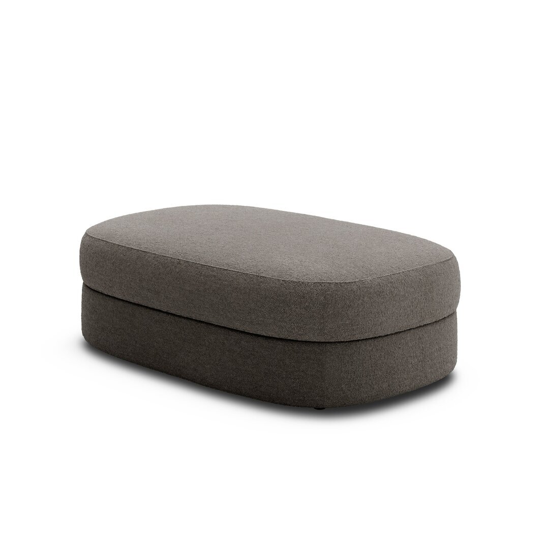 New Works Covent Pouf - Hocker - Large - Dark Taupe