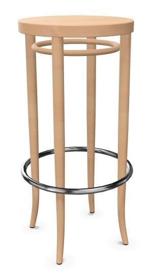 Thonet 204 MH | Barhocker- Buche nussbaum (TP 24) gebeizt