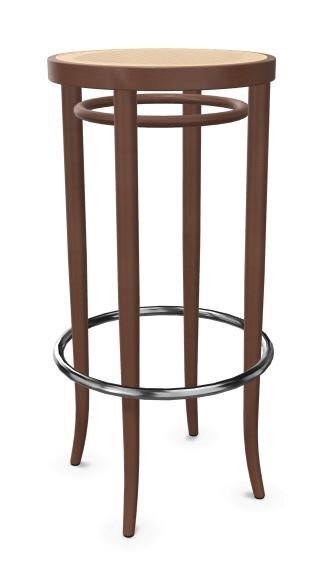 Thonet 204 RH | Barhocker- Buche nussbaum (TP 24) gebeizt