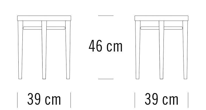 Thonet 214 MH | Barhocker