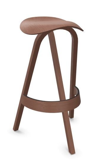 Thonet 404 H | Barhocker- Eiche aufgehellt