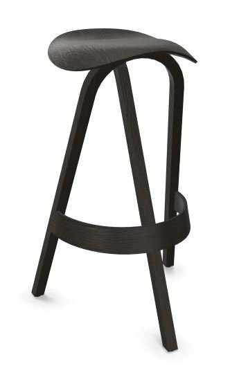Thonet 404 H | Barhocker- Eiche schwarz (TP 29) gebeizt