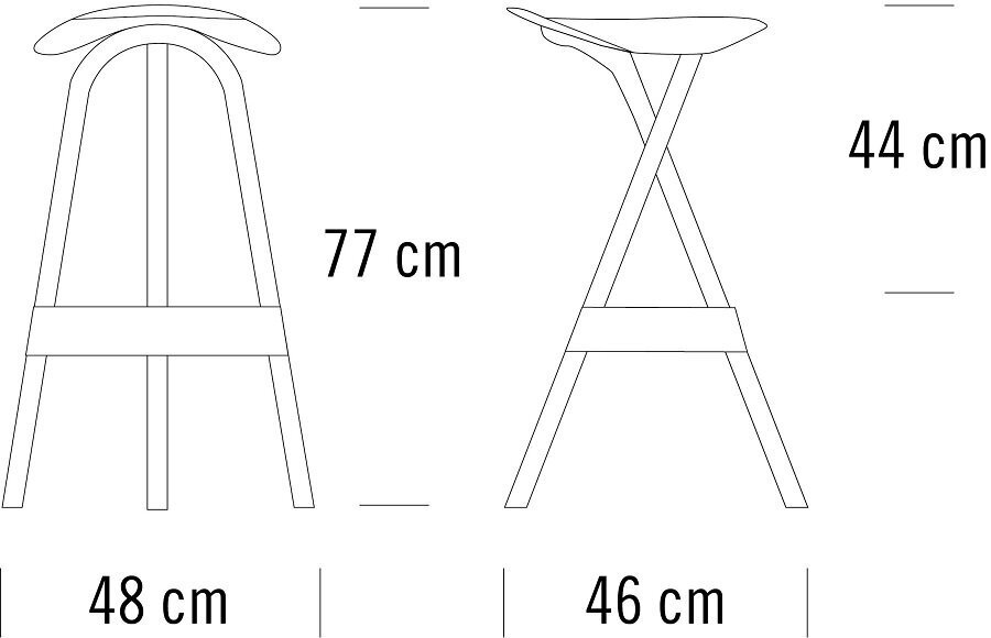Thonet 404 H | Barhocker