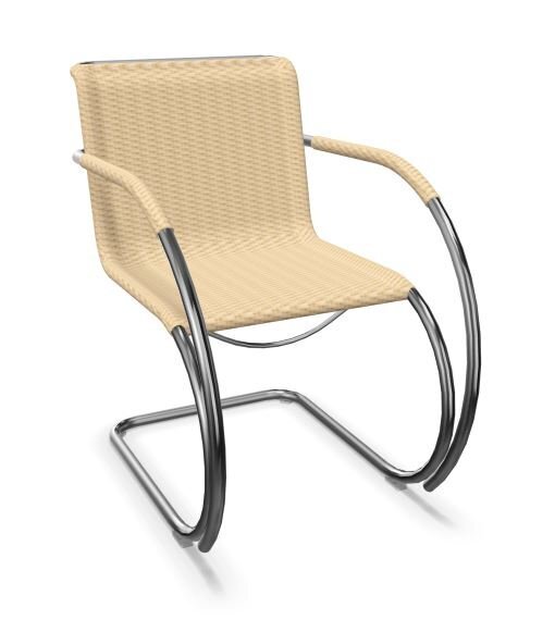 Thonet S 533 RF | Freischwinger mit Armlehnen- POM-Kunststoffgleiter, schwarz