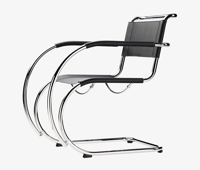Thonet S 533 LF | Freischwinger mit Armlehnen