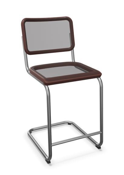 Thonet S 32 NHT | Thekenhocker- Buche schwarz (TP 29) gebeizt