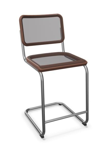 Thonet S 32 VH | Barhocker- Buche aufgehellt (TP 107) gebeizt