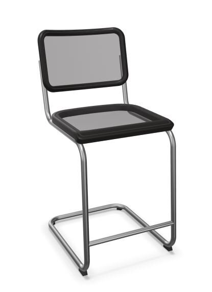 Thonet S 32 VH | Barhocker- Buche schwarz (TP 29) gebeizt