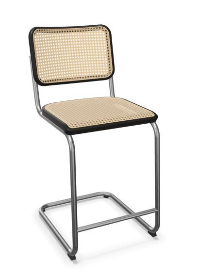 Thonet S 32 VHT | Thekenhocker- Buche schwarz (TP 29) gebeizt