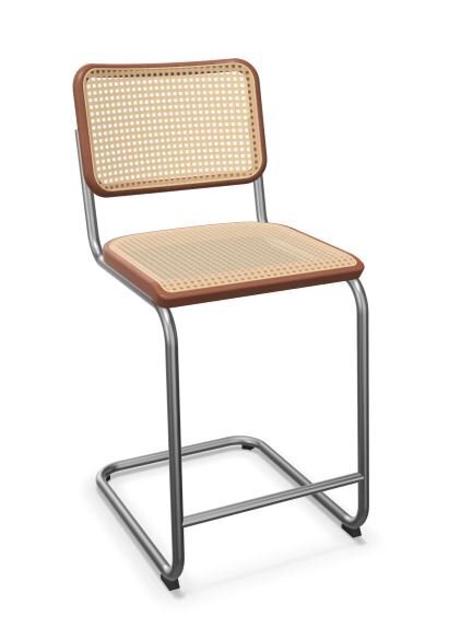 Thonet S 32 VHT | Thekenhocker- Buche kirschbaum (TP 44) gebeizt