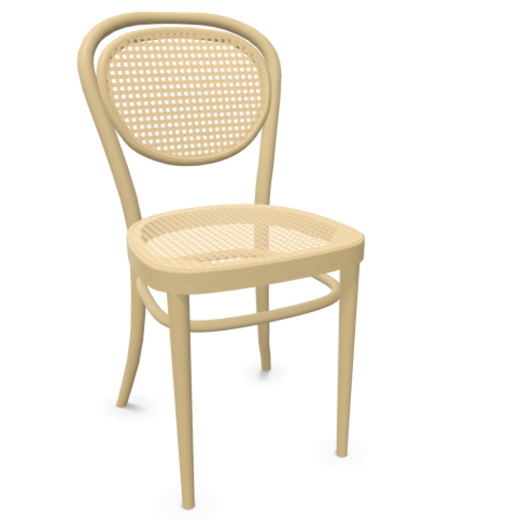 Thonet 215 R | Bugholzstuhl - Pure Materials - Esche mit Naturholzlack lackiert