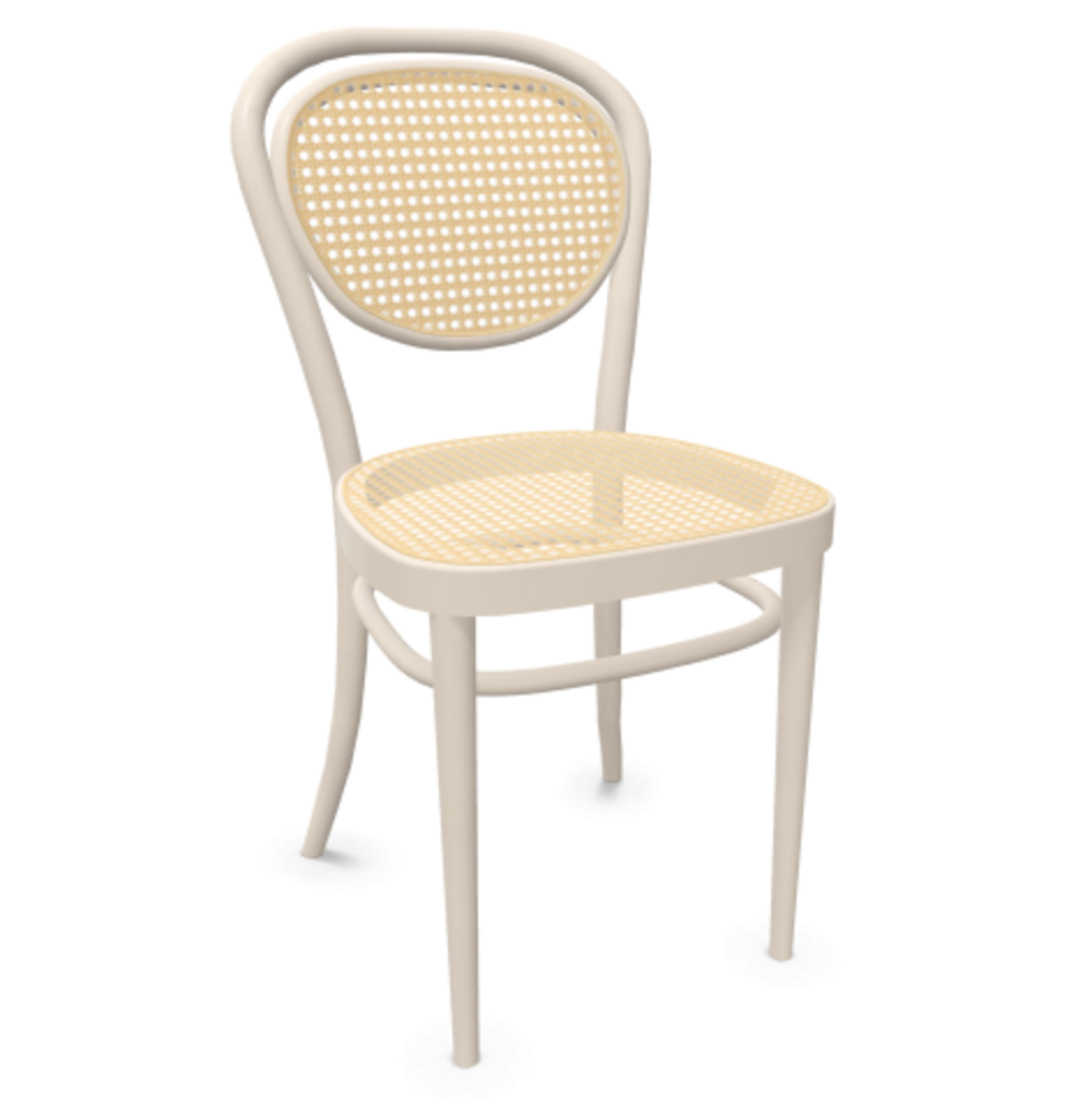 Thonet 215 R | Bugholzstuhl - Buche Weiß (TP 200)