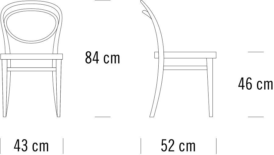 Thonet 215 R | Bugholzstuhl 