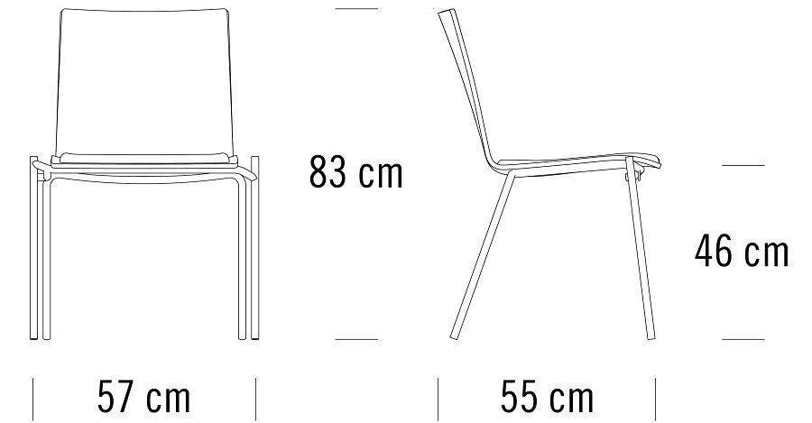 Thonet S 162 SP | Stahlrohrstuhl