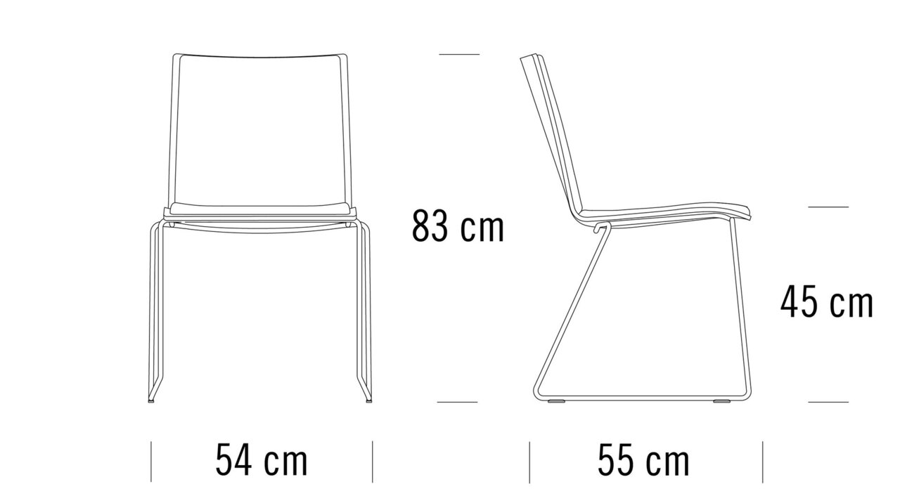 Thonet S 182 PST | Stahldrahtstuhl