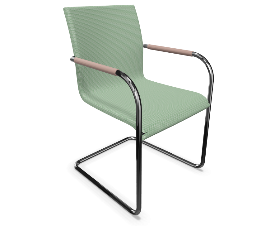Armauflagen - Nappaleder TL 611 testa moro (Leder II)