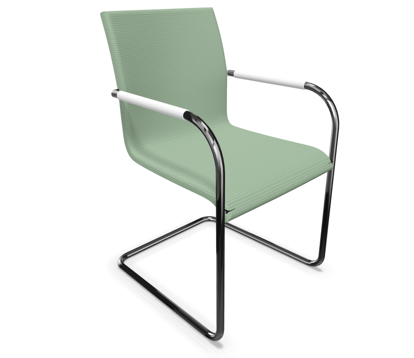 Armauflagen - Nappaleder TL 601 bianco ottico (Leder II)