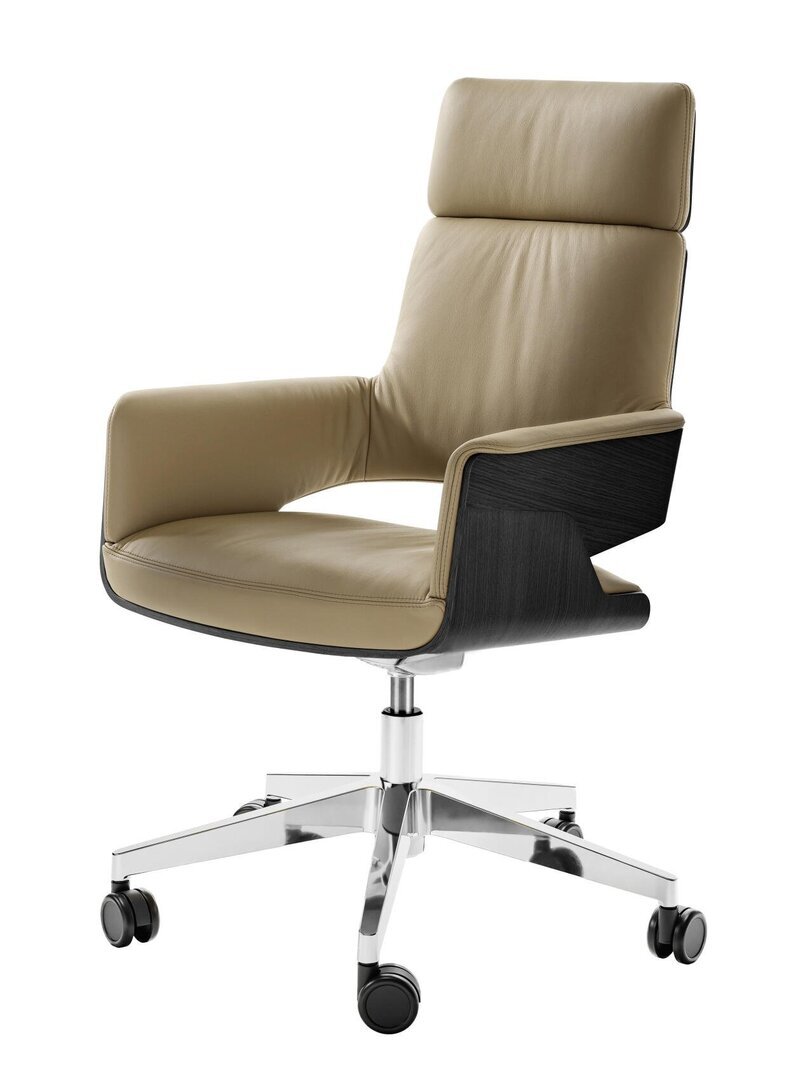 Thonet S 845 PVDRWE - Drehsessel