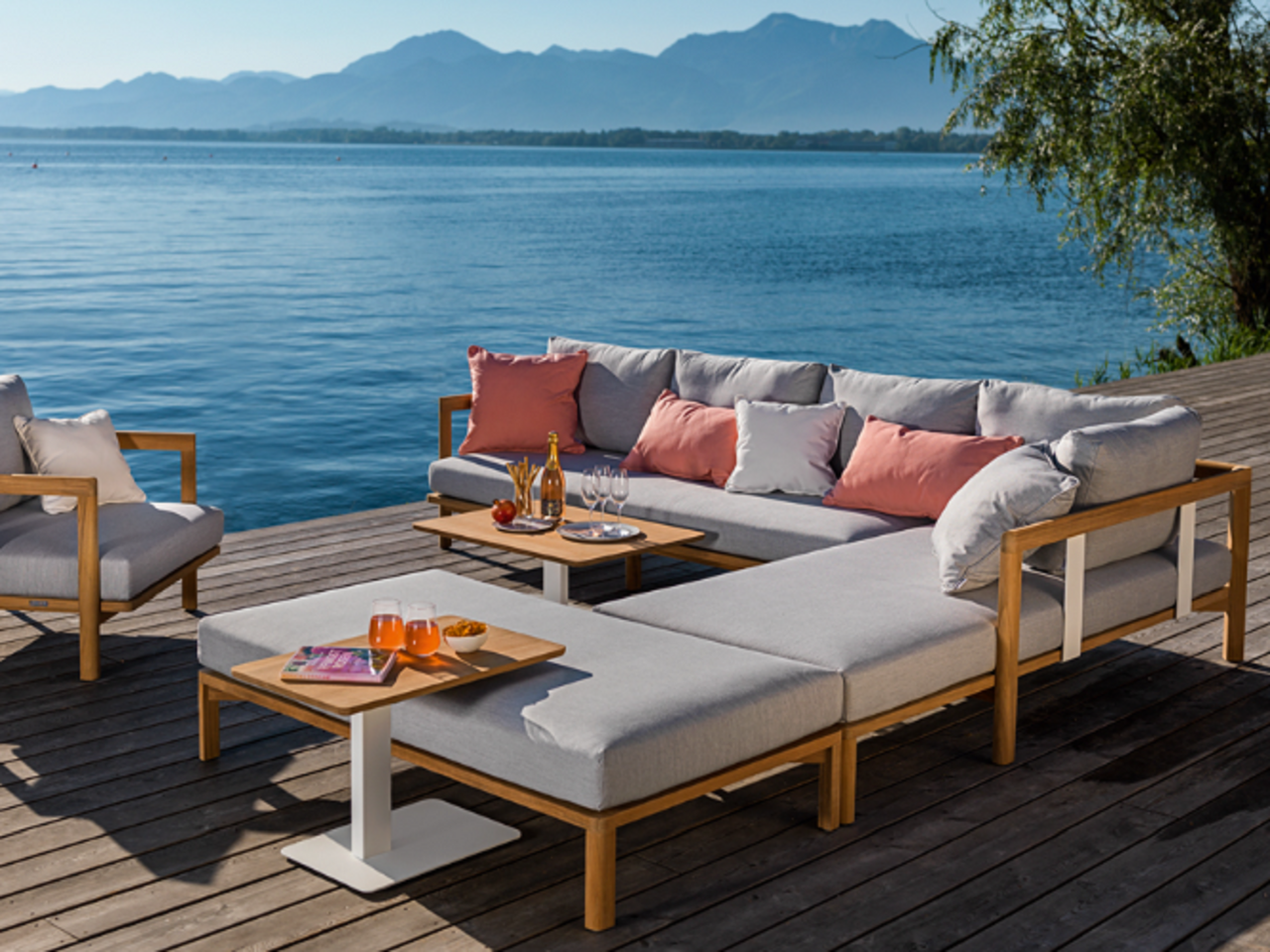 Weishäupl New Hampton 3-Sitzer Anbauelement