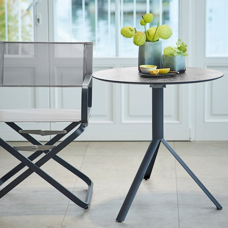 Weishäupl Trio Bistrotisch Rund H73 cm