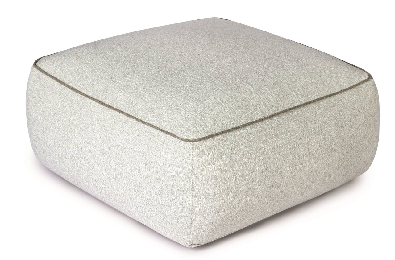 Weishäupl Maliha Lounge Hocker Eckig - Pebble